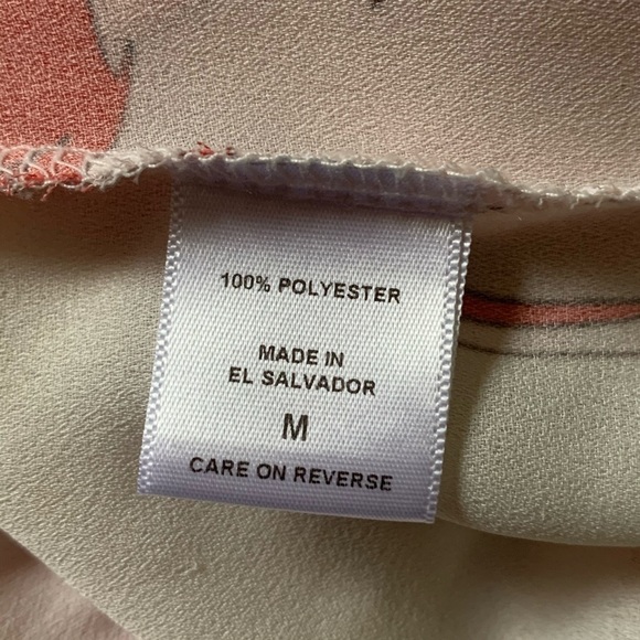 Sweet Pea for New York & Compay by Stacy Frati floral sheer tunic top Medium - Picture 6 of 10